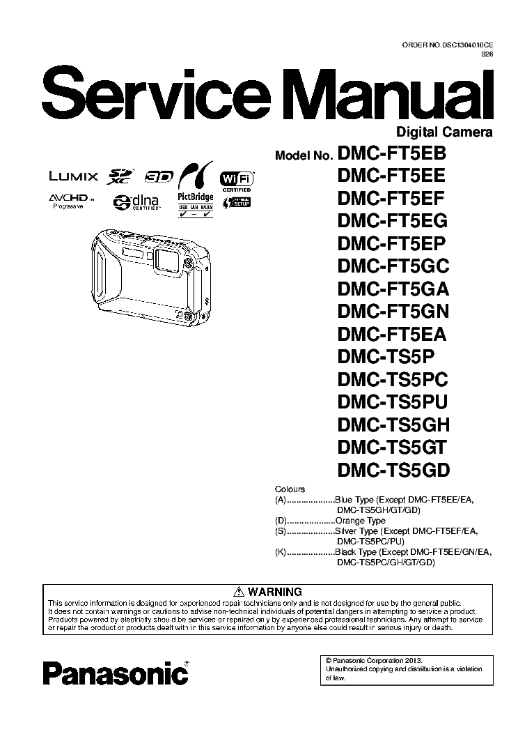 Panasonic lumix dmc zs3 manual
